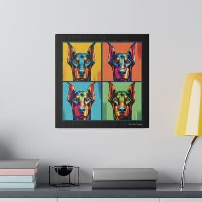 The Dobe´s Matte Canvas, Stretched, 0.75" - Four - black - Image 4