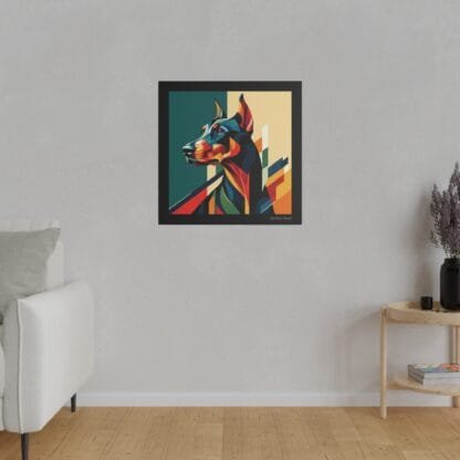 The Dobe´s Matte Canvas, Stretched, 0.75" - Art Deco - black - Image 7
