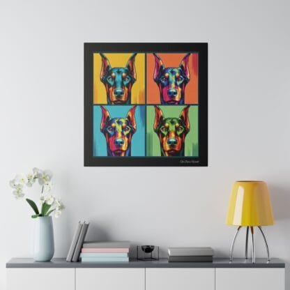 The Dobe´s Matte Canvas, Stretched, 0.75" - Four - black - Image 8