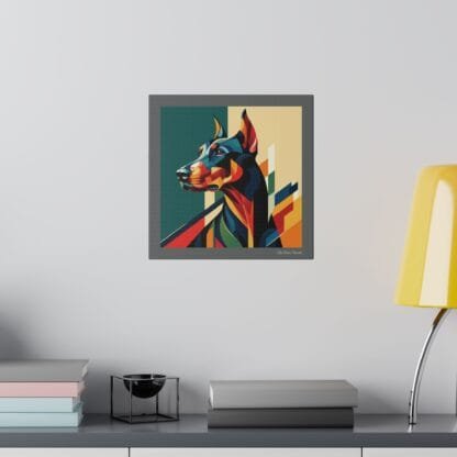 The Dobe´s Matte Canvas, Stretched, 0.75" - Art Deco - dark grey - Image 16