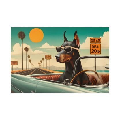 The Dobe´s Matte Canvas, Stretched, 0.75" - Cadillac - Image 25