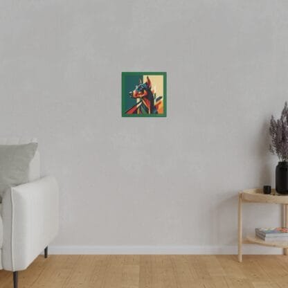The Dobe´s Matte Canvas, Stretched, 0.75" - Art Deco - green - Image 19