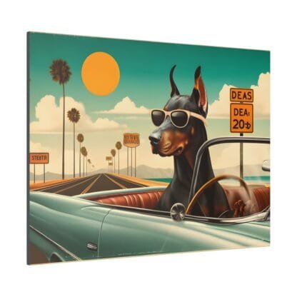 The Dobe´s Matte Canvas, Stretched, 0.75" - Cadillac - Image 14