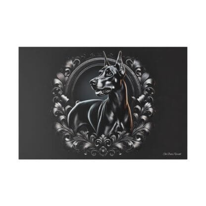 The Dobe Matte Canvas, Stretched, 0.75" - Doberman luxory - Image 9