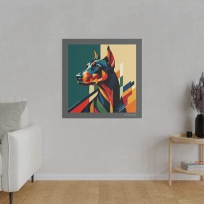 The Dobe´s Matte Canvas, Stretched, 0.75" - Art Deco - dark grey - Image 29