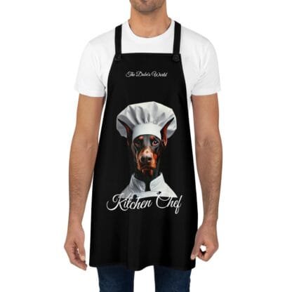 The Dobes Apron (AOP) - Kitchen Chef - black - Image 4