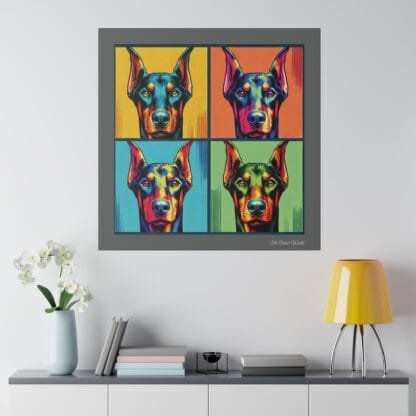 The Dobe´s Matte Canvas, Stretched, 0.75" - Four Colored - Image 34