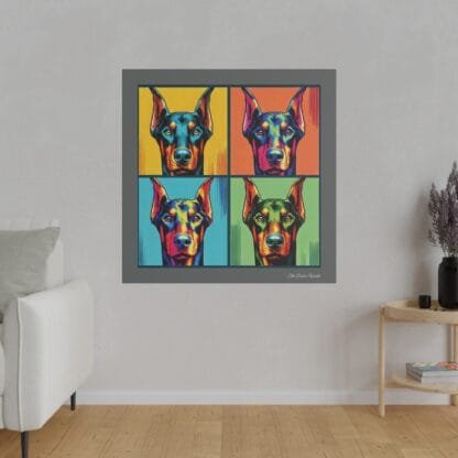 The Dobe´s Matte Canvas, Stretched, 0.75" - Four Colored - Image 37