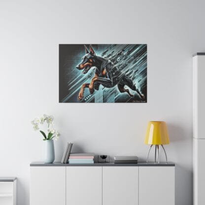 The Dobe´s Matte Canvas, Stretched, 0.75" - Futuristic - Image 12