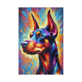 The Dobe´s Matte Canvas, Stretched, 0.75" - Expressionist