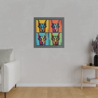 The Dobe´s Matte Canvas, Stretched, 0.75" - Four Colored - Image 7