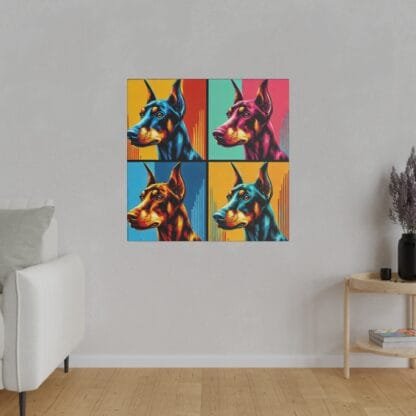 The Dobe´s Matte Canvas, Stretched, 0.75" - Four Colored 2 - Image 29
