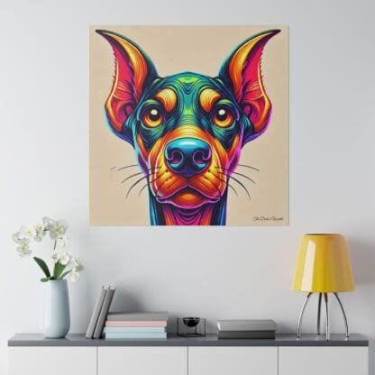 The Dobe´s Matte Canvas, Stretched, 0.75" - Cartoon - Image 30