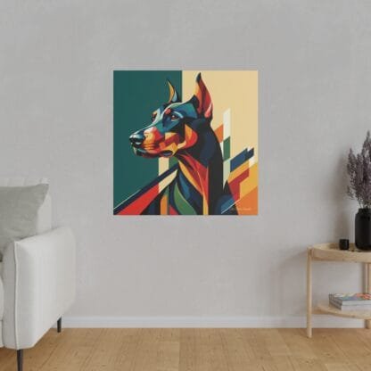 The Dobe´s Matte Canvas, Stretched, 0.75" - Art Deco - mirror sides - Image 29