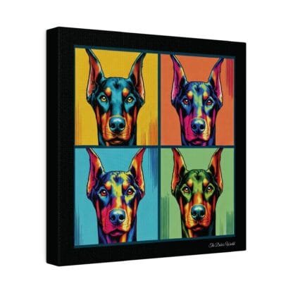 The Dobe´s Matte Canvas, Stretched, 0.75" - Four - black - Image 14