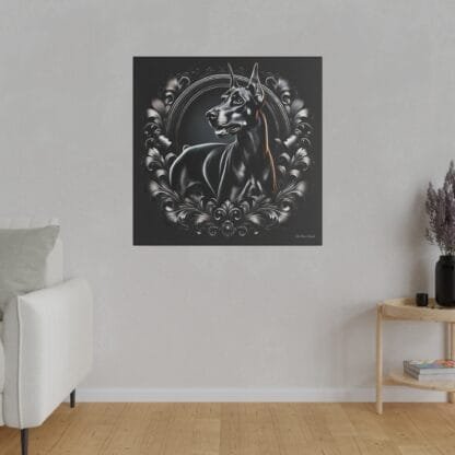 The Dobe Matte Canvas, Stretched, 0.75" - Doberman luxory - Image 27