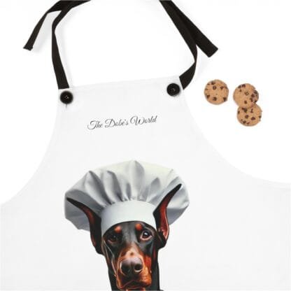 The Dobes Apron (AOP) - Kitchen Chef - white - Image 2