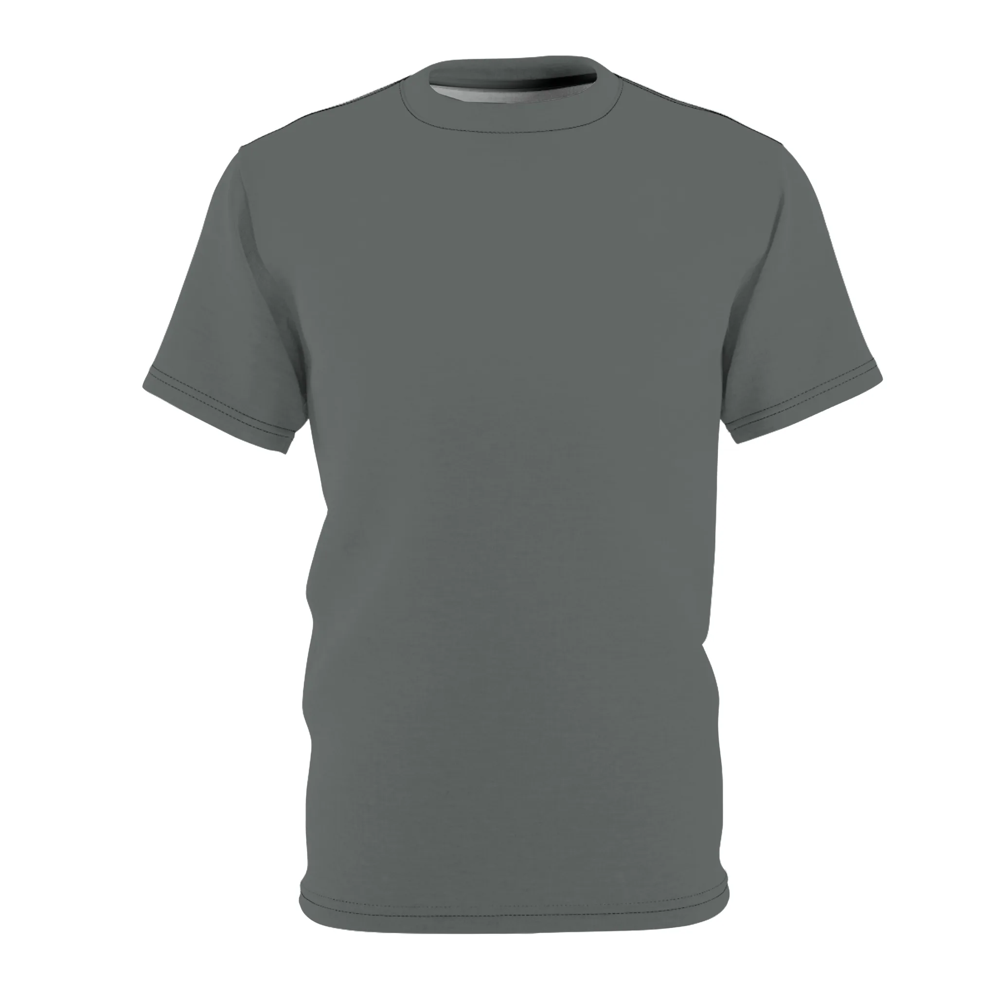 The Dobe's Unisex Cut & Sew Tee (AOP) - Own a Doberman - dark grey - Image 9
