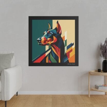The Dobe´s Matte Canvas, Stretched, 0.75" - Art Deco - black - Image 33