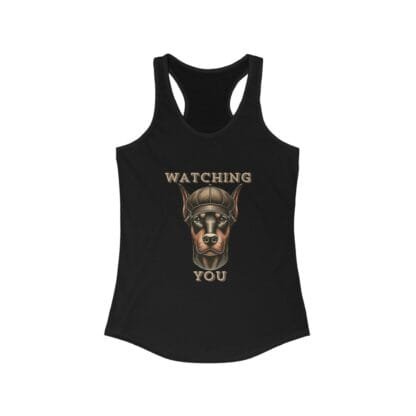 The Dobes Women's Ideal Racerback Tank - Watching you - Image 3