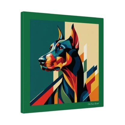 The Dobe´s Matte Canvas, Stretched, 0.75" - Art Deco - green - Image 18
