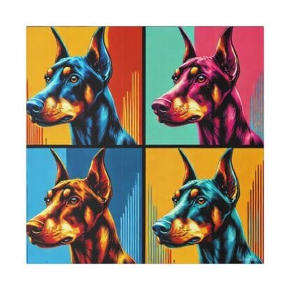 The Dobe´s Matte Canvas, Stretched, 0.75" - Four Colored 2 - Image 5