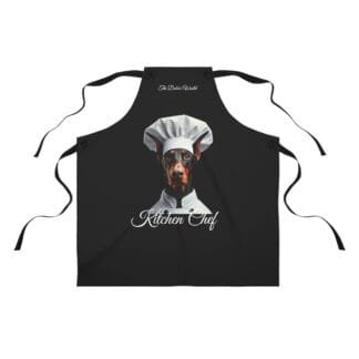 The Dobes Apron (AOP) - Kitchen Chef - black