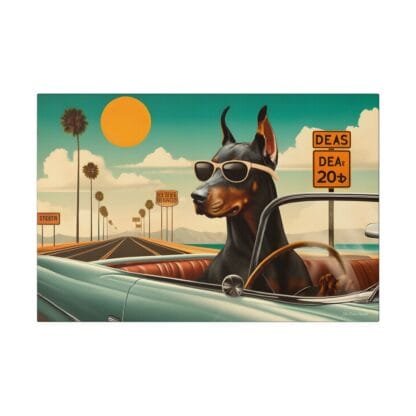 The Dobe´s Matte Canvas, Stretched, 0.75" - Cadillac - Image 29