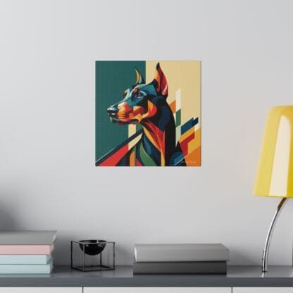 The Dobe´s Matte Canvas, Stretched, 0.75" - Art Deco - mirror sides - Image 16