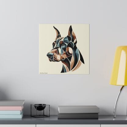 The Dobe´s Matte Canvas, Stretched, 0.75" - Doberman Art - Image 20