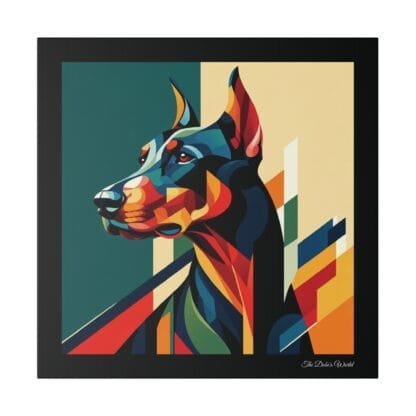 The Dobe´s Matte Canvas, Stretched, 0.75" - Art Deco - black - Image 27