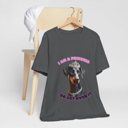 The Dobes Unisex Jersey Short Sleeve Tee - I Am A Princess uc - Image 124