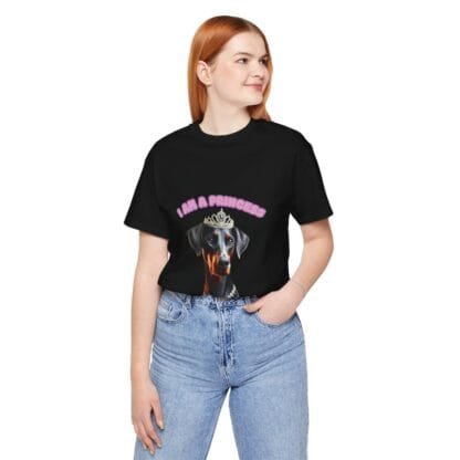 The Dobes Unisex Jersey Short Sleeve Tee - I Am A Princess uc - Image 47