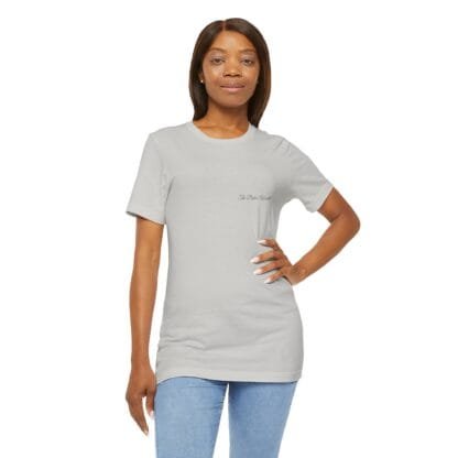 The Dobes Unisex Jersey Short Sleeve Tee - You can´t buy happiness - light - Image 80