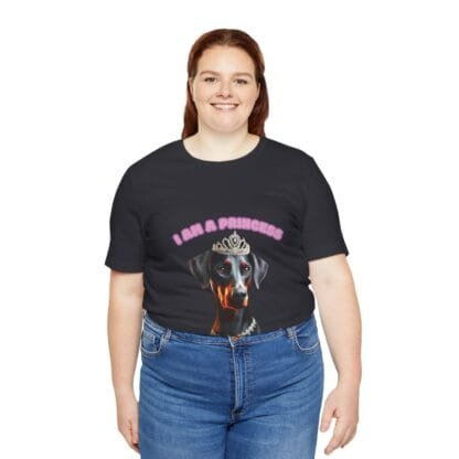 The Dobes Unisex Jersey Short Sleeve Tee - I Am A Princess uc - Image 102