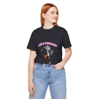 The Dobes Unisex Jersey Short Sleeve Tee - I Am A Princess uc - Image 105