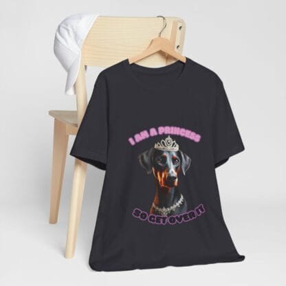 The Dobes Unisex Jersey Short Sleeve Tee - I Am A Princess uc - Image 95