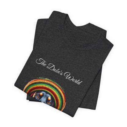 The Dobes Unisex Jersey Short Sleeve Tee - Jamaica - blue - Image 92