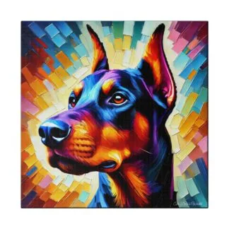 The Dobe´s Matte Canvas, Stretched, 0.75" - Acryl Style