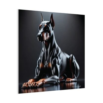 The Dobe´s Matte Canvas, Stretched, 0.75" - Majestic Doberman - Image 28