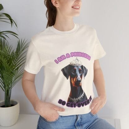 The Dobes Unisex Jersey Short Sleeve Tee - I Am A Princess uc - Image 82