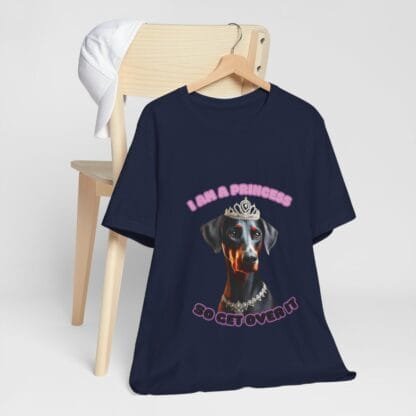 The Dobes Unisex Jersey Short Sleeve Tee - I Am A Princess uc - Image 182