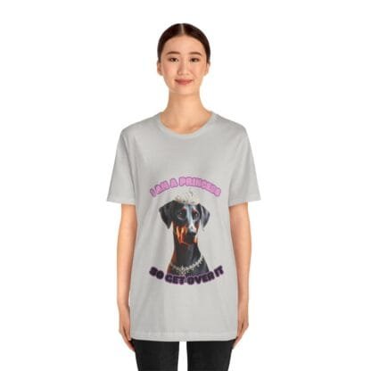 The Dobes Unisex Jersey Short Sleeve Tee - I Am A Princess uc - Image 11
