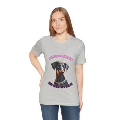 The Dobes Unisex Jersey Short Sleeve Tee - I Am A Princess uc - Image 13