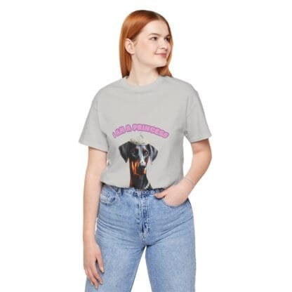 The Dobes Unisex Jersey Short Sleeve Tee - I Am A Princess uc - Image 18