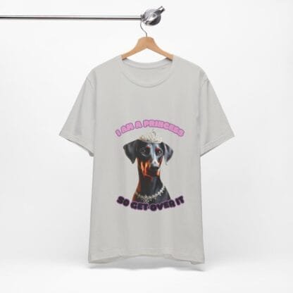 The Dobes Unisex Jersey Short Sleeve Tee - I Am A Princess uc - Image 7