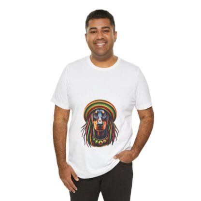 The Dobes Unisex Jersey Short Sleeve Tee - Jamaica - Image 45