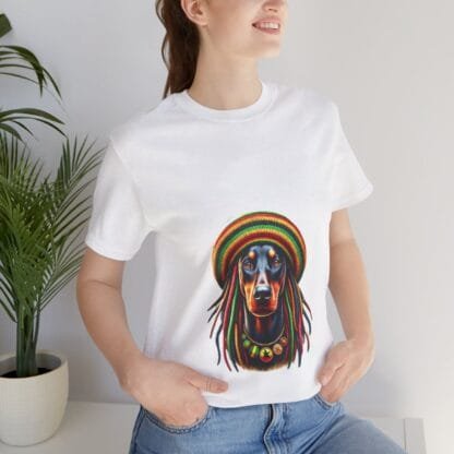 The Dobes Unisex Jersey Short Sleeve Tee - Jamaica - Image 53