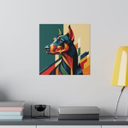 The Dobe´s Matte Canvas, Stretched, 0.75" - Art Deco - mirror sides - Image 20