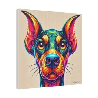 The Dobe´s Matte Canvas, Stretched, 0.75" - Cartoon
